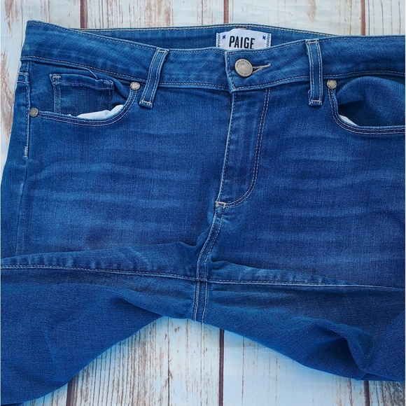 PAIGE Verdugo Crop Skinny Ankle Jeans | Size 29 - Picture 9 of 9